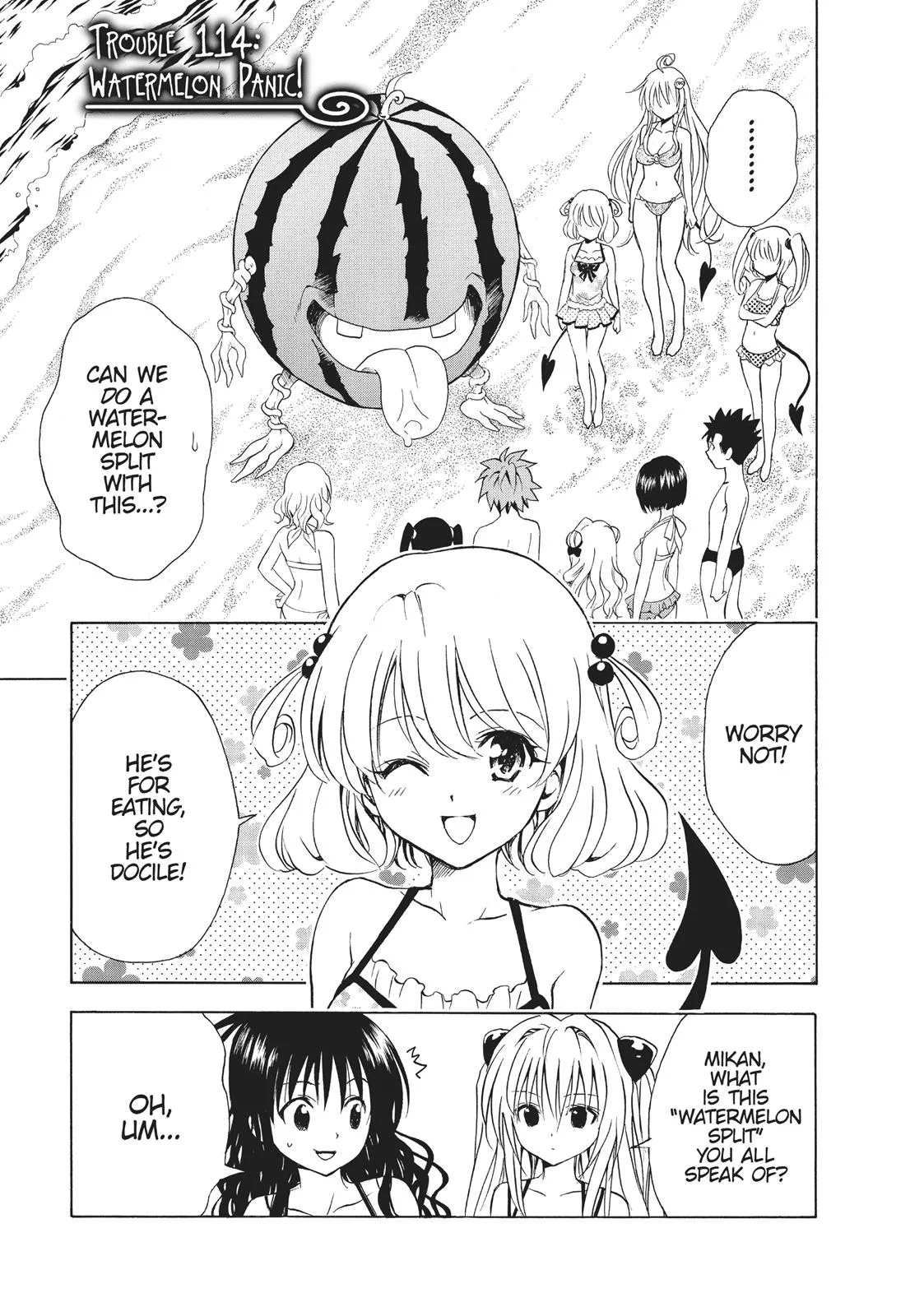 Read To Love Ru Chapter 114 Online
