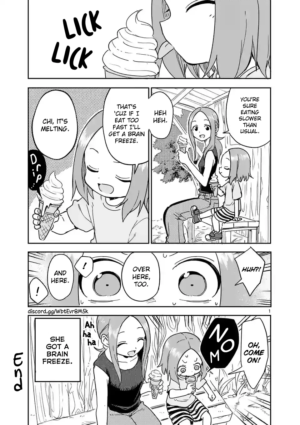 Read Karakai Jouzu no (Moto) Takagi-san Chapter 293.5 - Omake Online