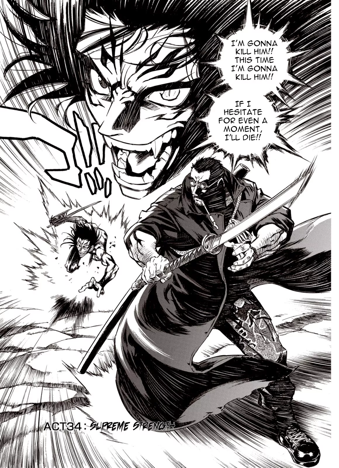 Read Kouya ni Kemono Doukokusu Chapter 34 - Supreme Strenght Online