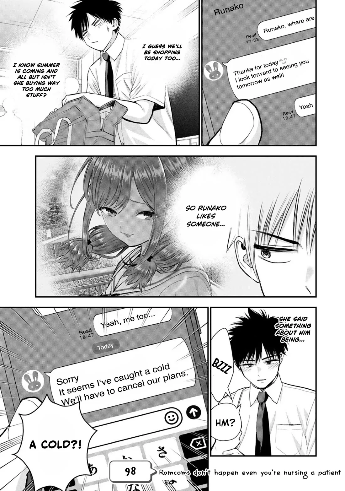 Read No More Love With the Girls Chapter 98 - Romcoms don‘t happen even you‘re nursing a patient Online