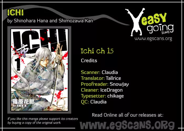 Read Ichi Chapter 15 - Resolve and Partings Online