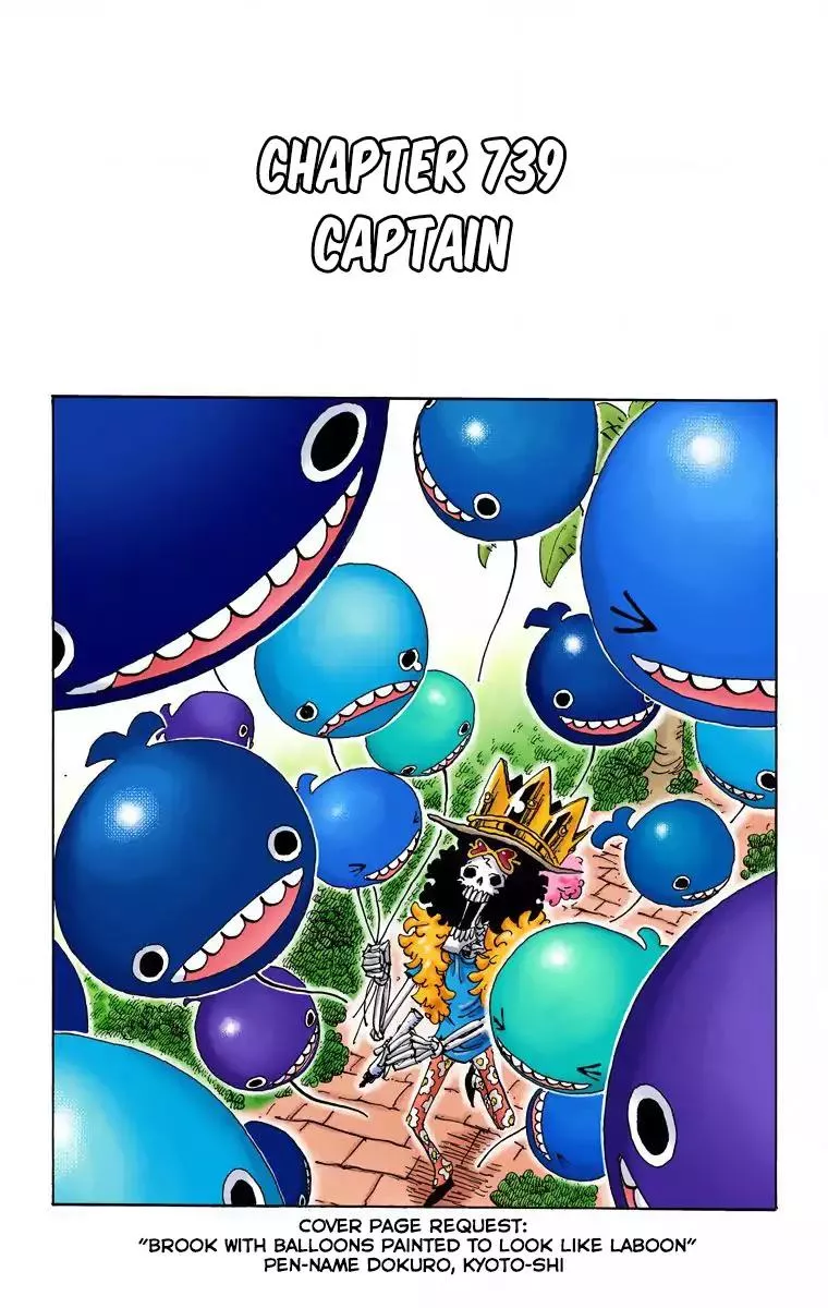 Read One Piece Chapter 739 - Captain Online