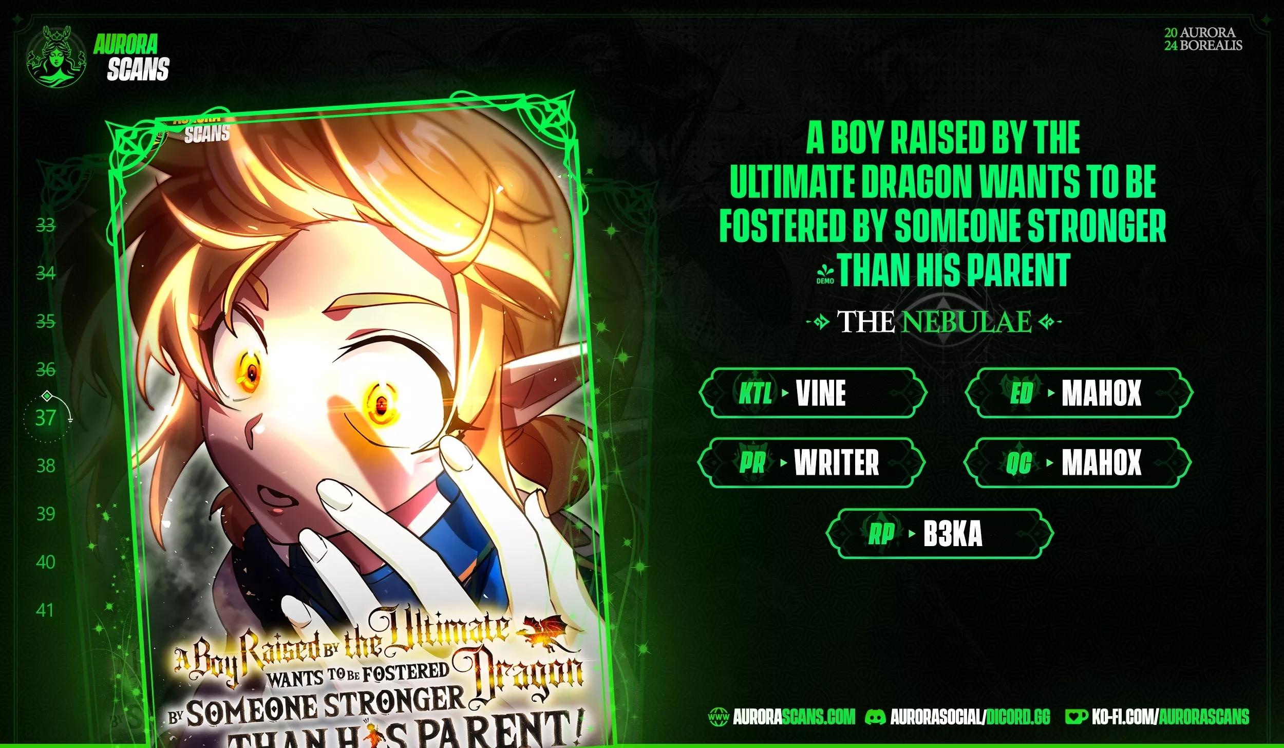 Read A Boy Raised by the Ultimate Dragon Wants to Be Fostered by Someone Stronger Than His Parent! Chapter 37 Online