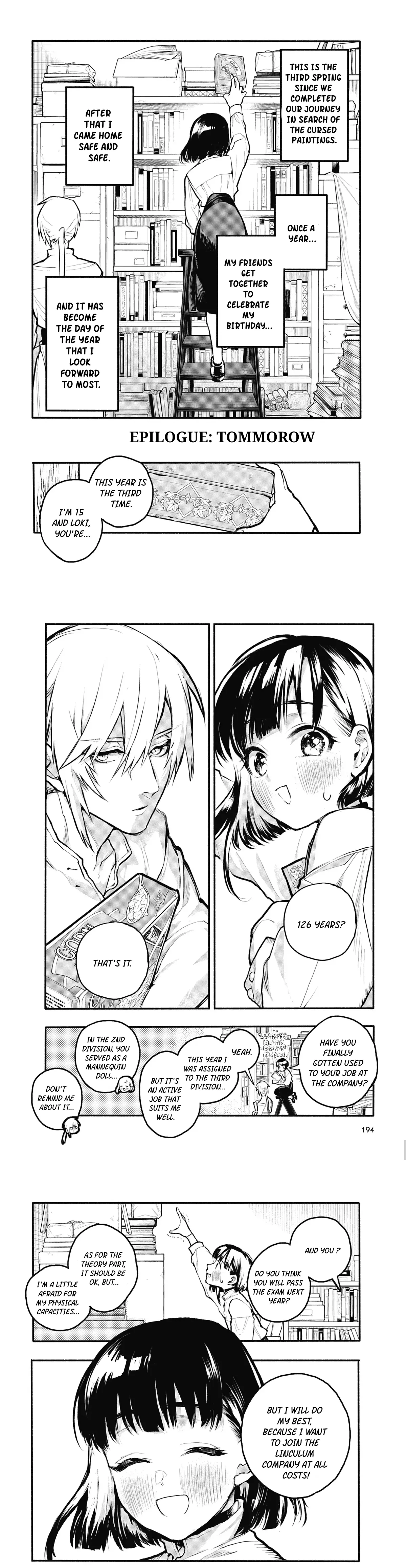 Read Majo no Kaigashuu Chapter 32 - Tommorow Online