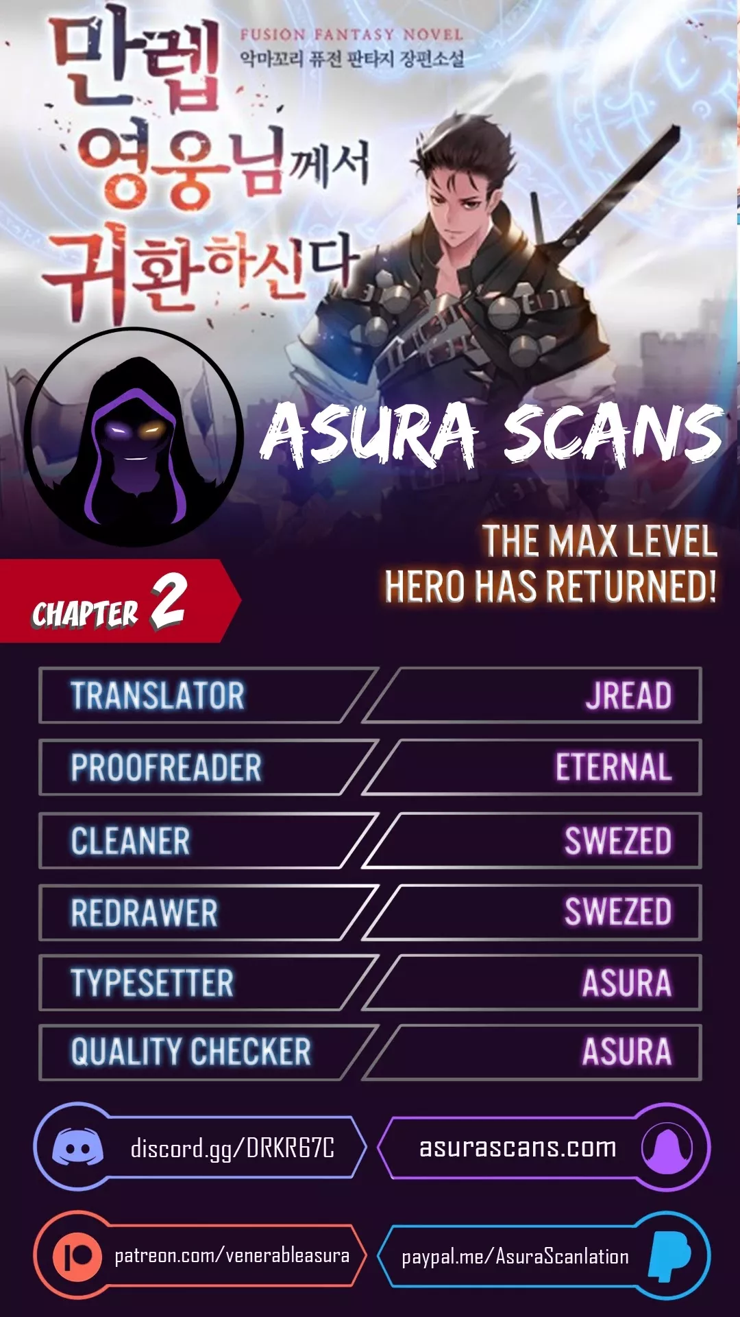 Read The Max Level Hero Has Returned! Chapter 2 Online