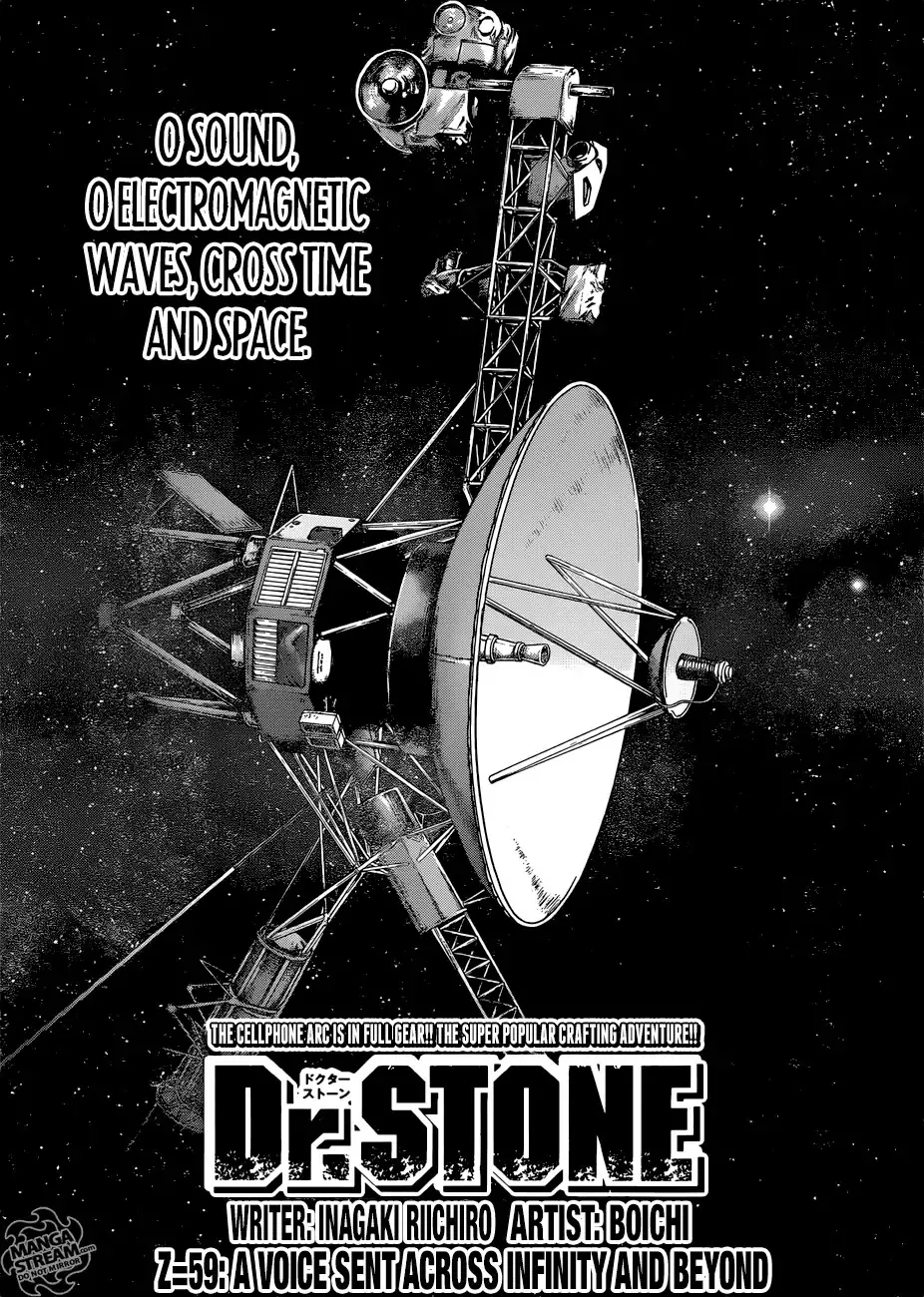 Read Dr. Stone Chapter 59 - A Voice Sent Across Infinity and Beyond Online