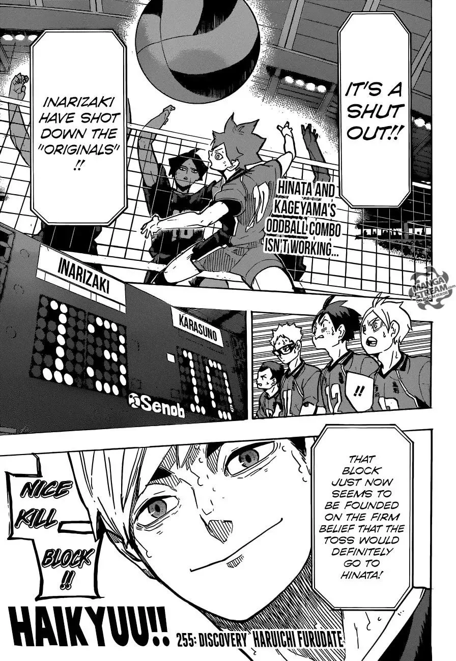 Read Haikyu!! Chapter 255 - Find it Online