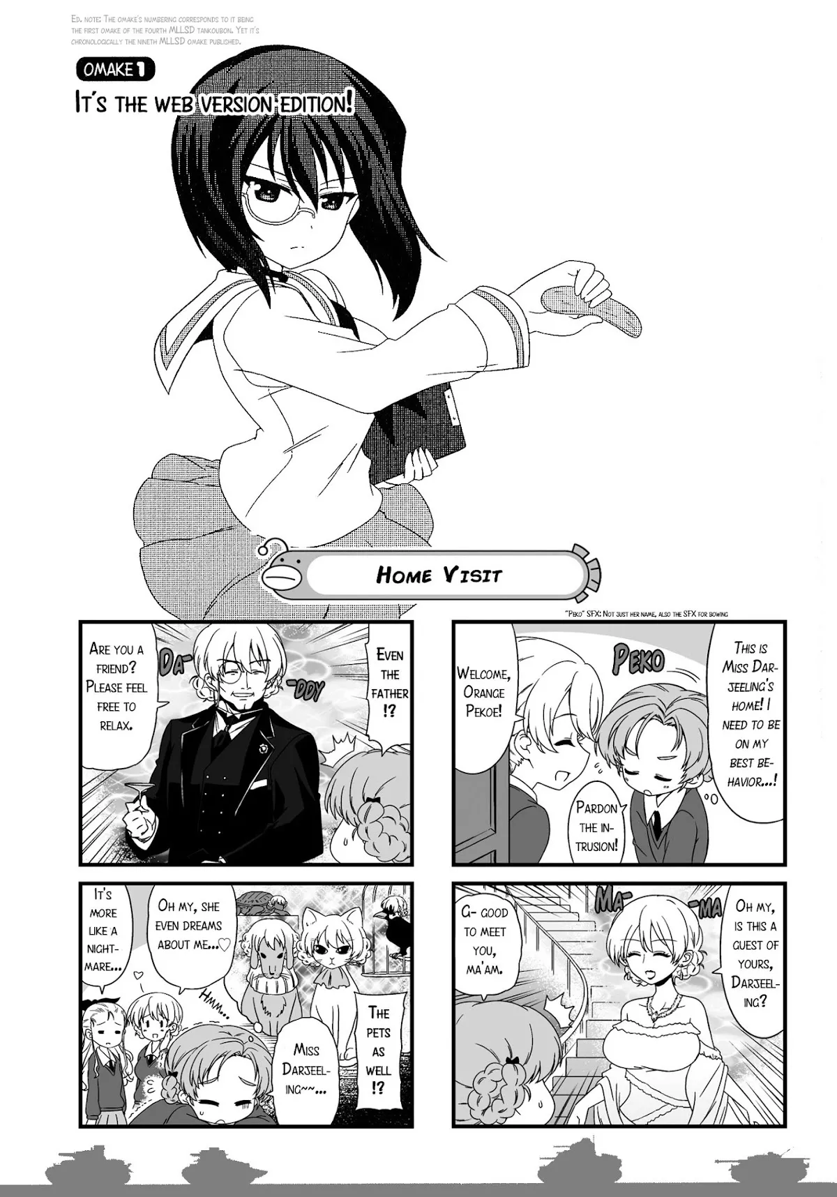 Read Girls & Panzer – Motto Love Love Sakusen desu! Chapter 27.1 - Omake 9 + Omake 10 Online