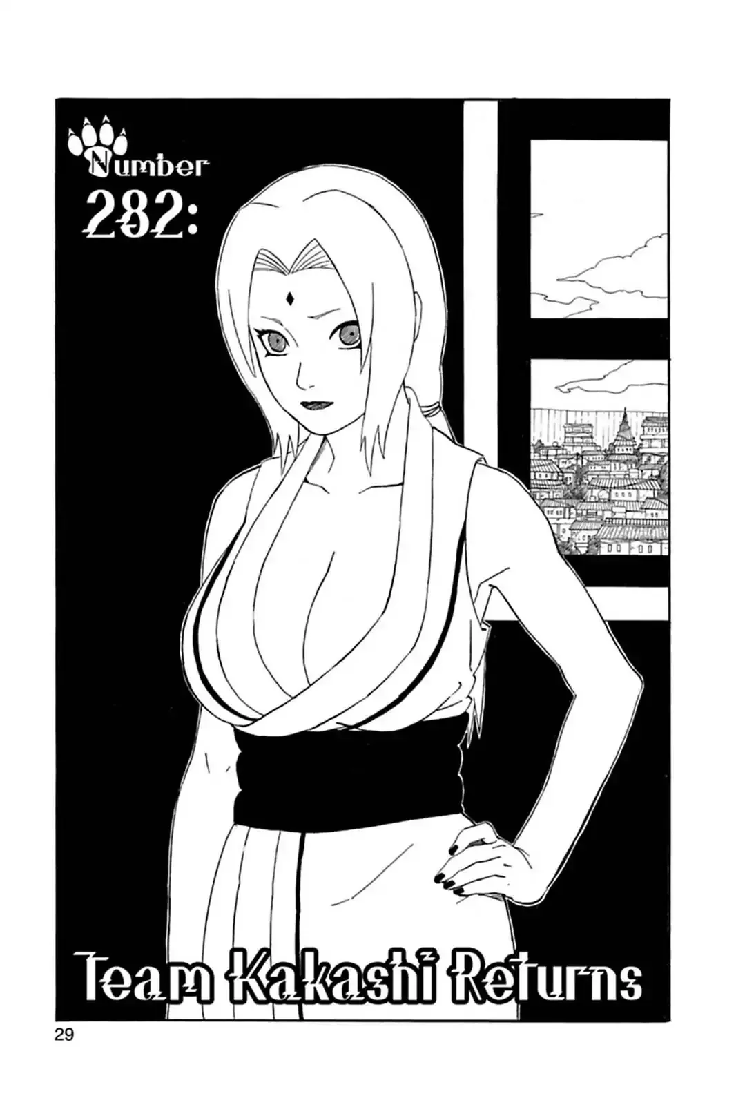 Read Naruto Chapter 282 - Team Kakashi Returns Online