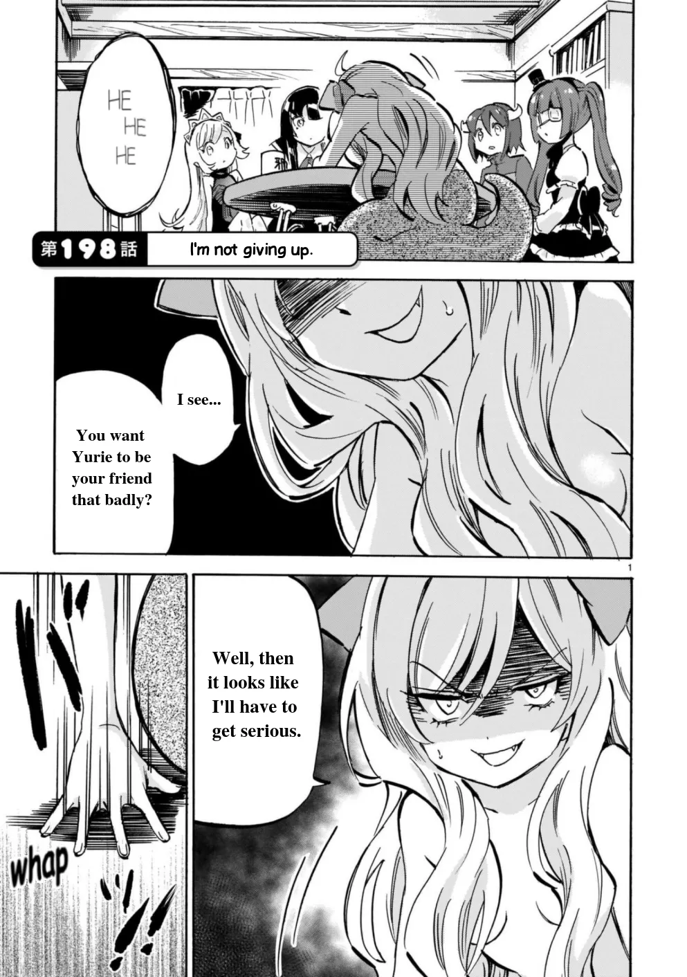 Read Jashin-chan Dropkick Chapter 198 - I'm not giving up. Online