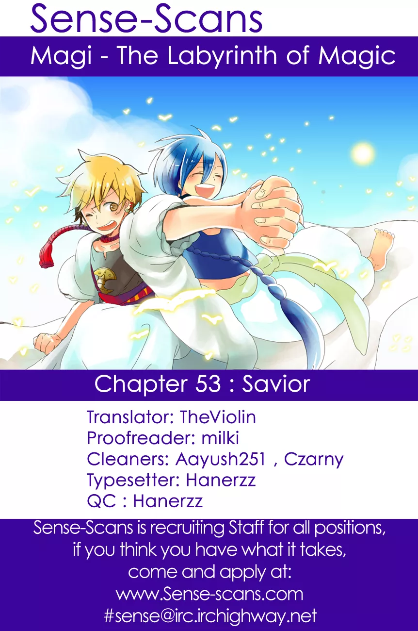 Read Magi – Labyrinth of Magic Chapter 53 - Savior Online