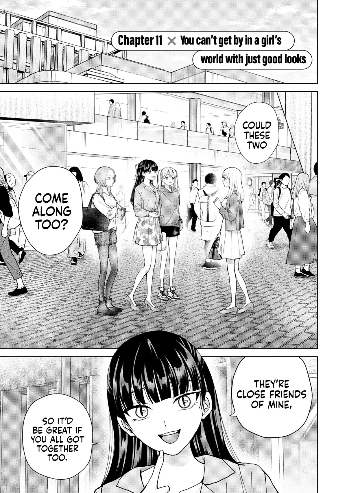 Read Kusunoki-san Failed to Debut in High School Chapter 11 - You can't get by in a girl's world with just good looks Online