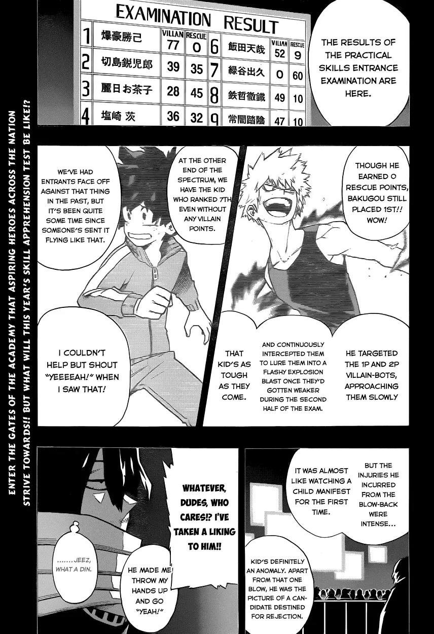 Read Boku no Hero Academia Chapter 5 - Break Open, Academia! Online