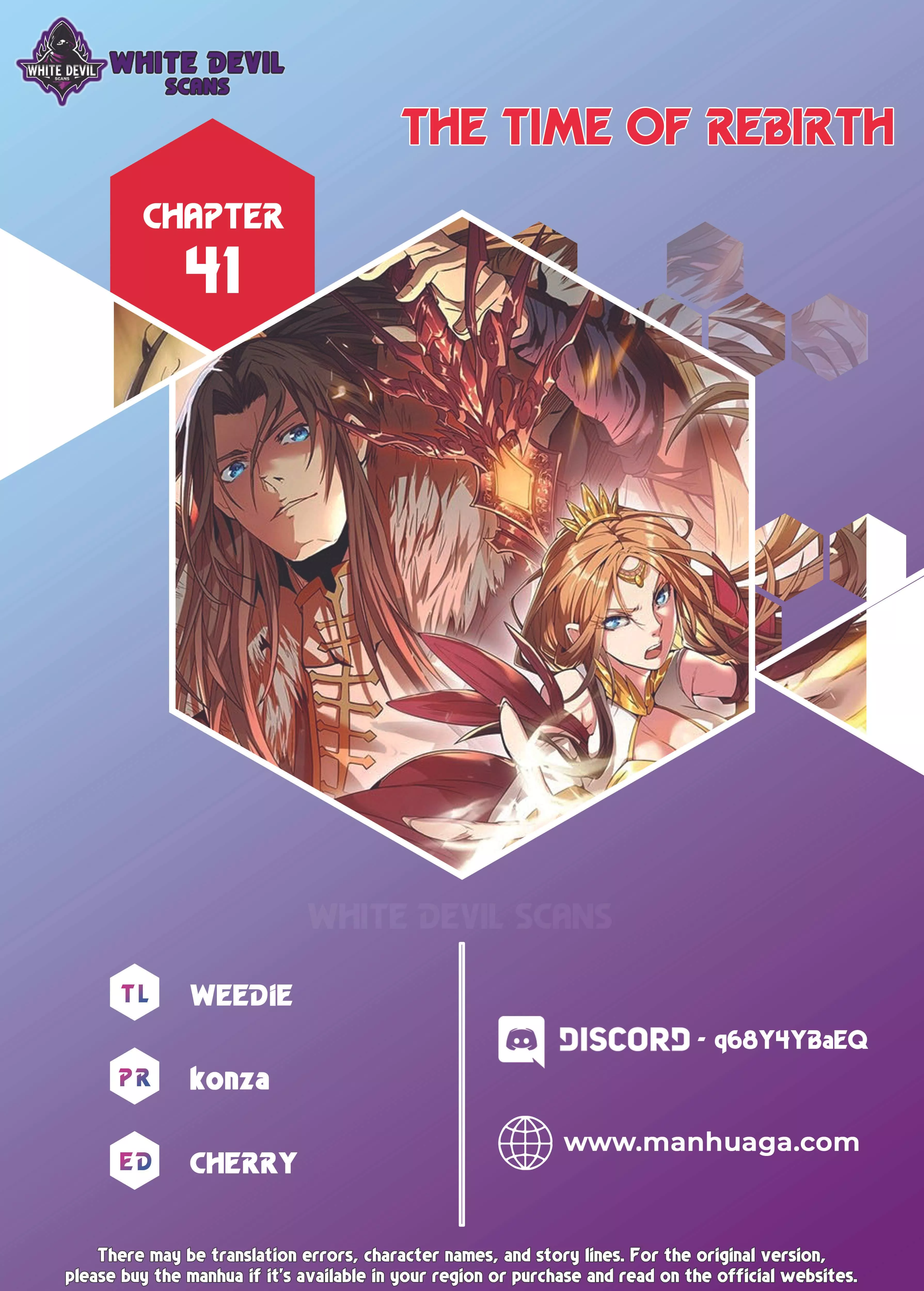 Read The Time of Rebirth Chapter 41 Online