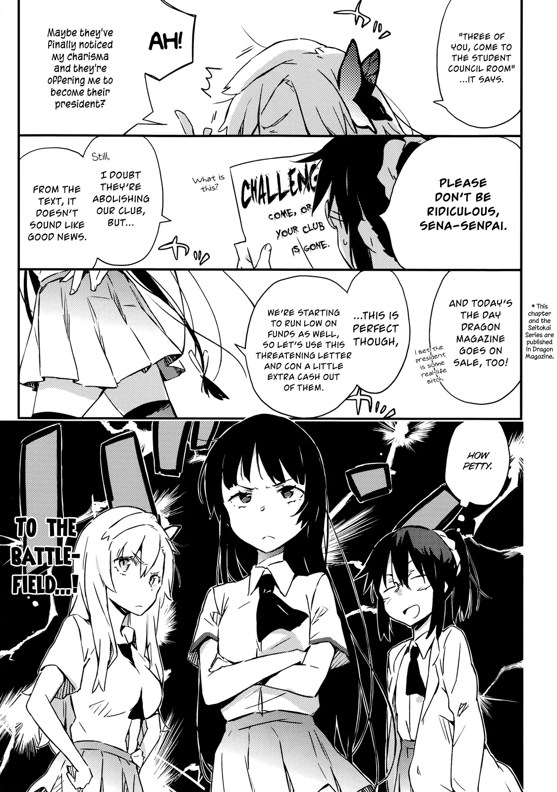 Read Boku wa Tomodachi ga Sukunai x Seitokai no Ichizon Crossover Special Chapter 1 Online