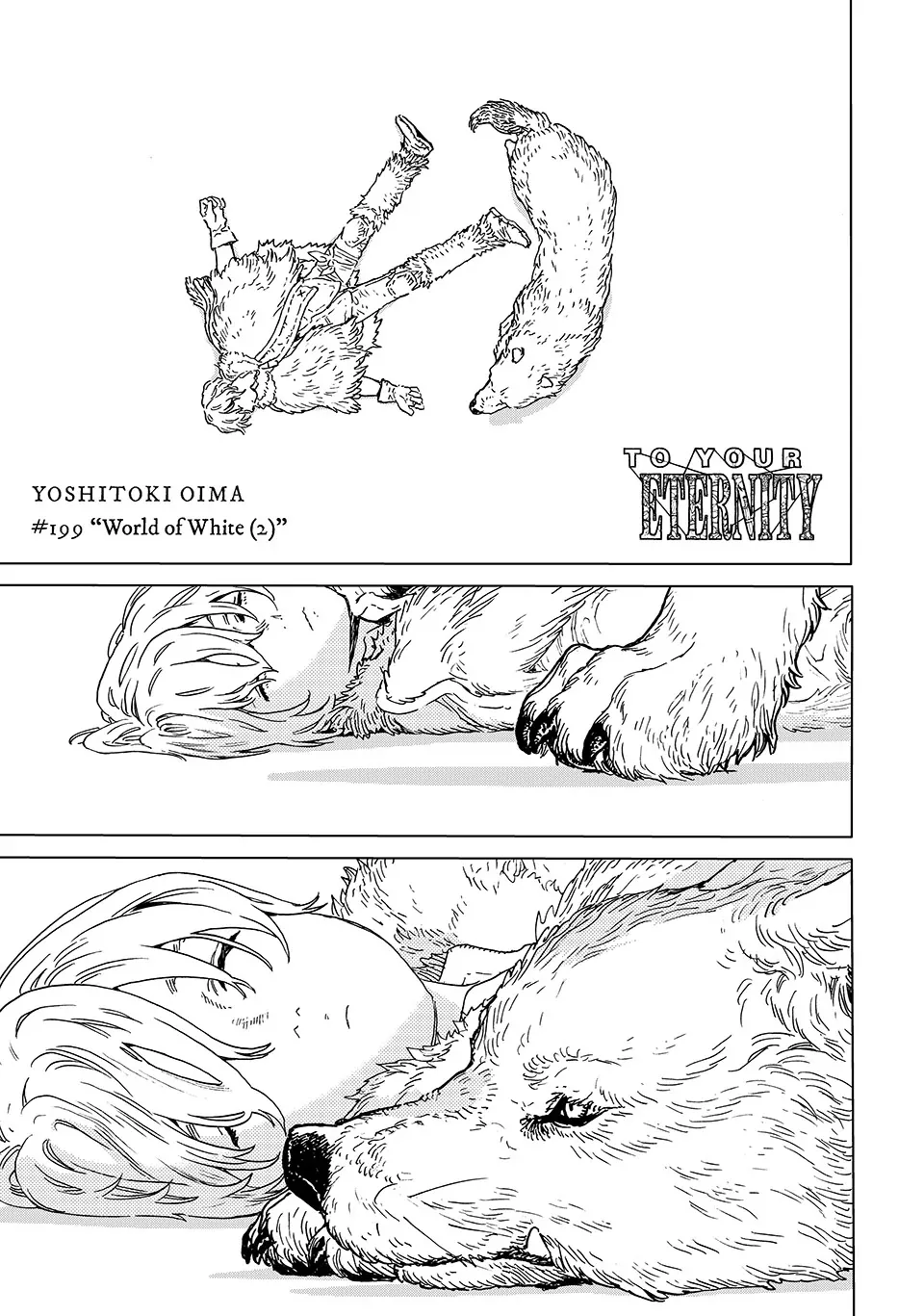 Read To Your Eternity Chapter 199.2 - World of White (2) Online