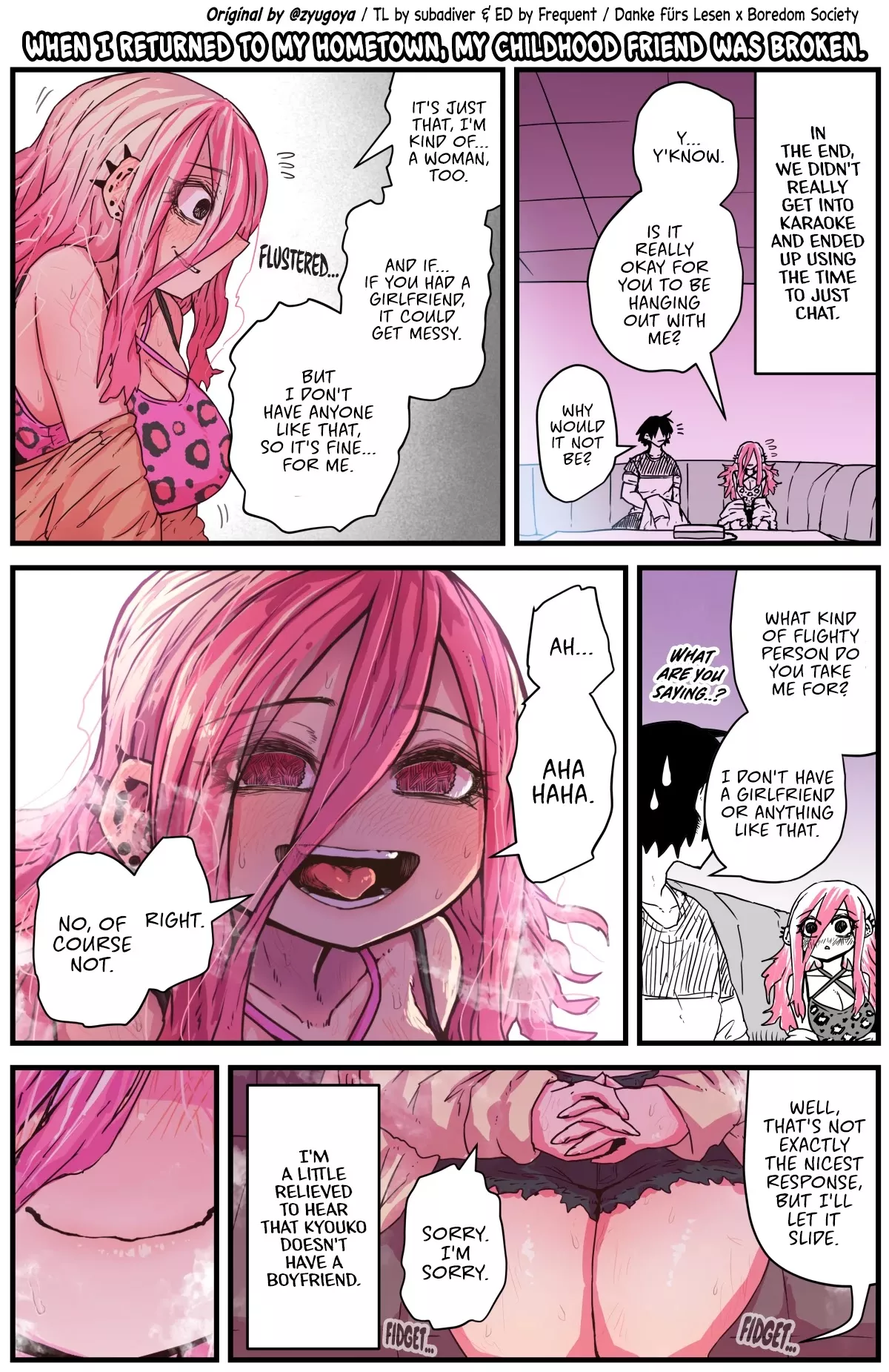 Read When I Returned to My Hometown, My Childhood Friend was Broken Chapter 7 Online