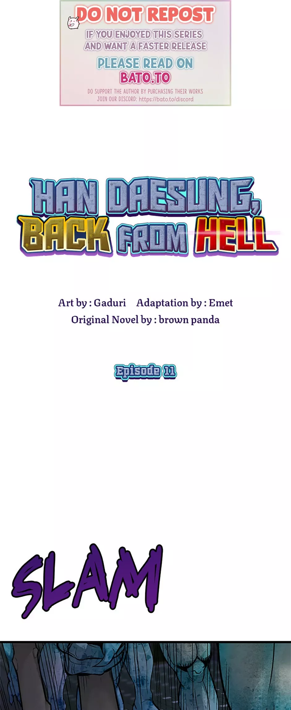 Read Han Daesung, Back From Hell Chapter 11 Online