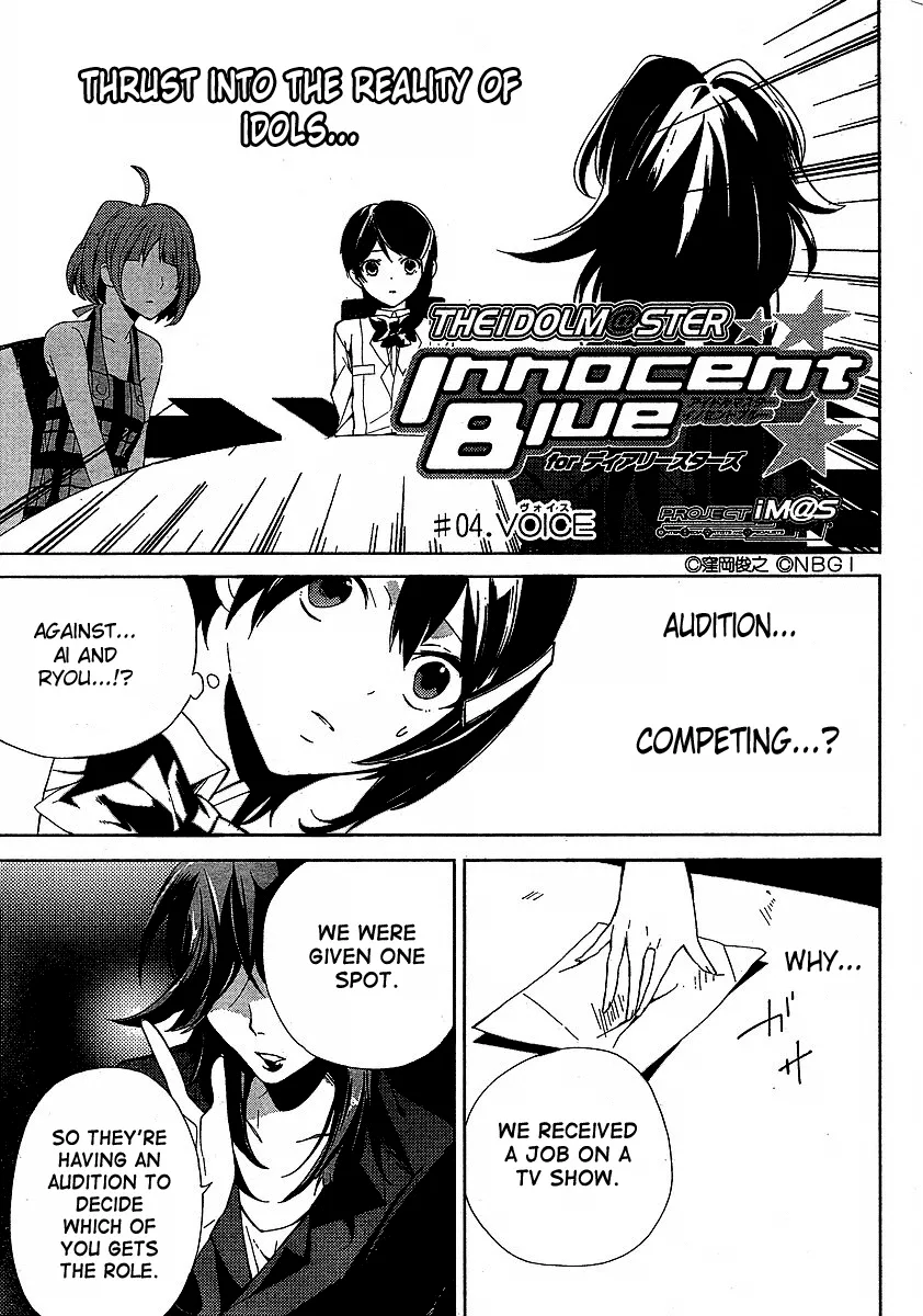 Read The iDOLM@STER: Innocent Blue for Dearly Stars Chapter 4 Online