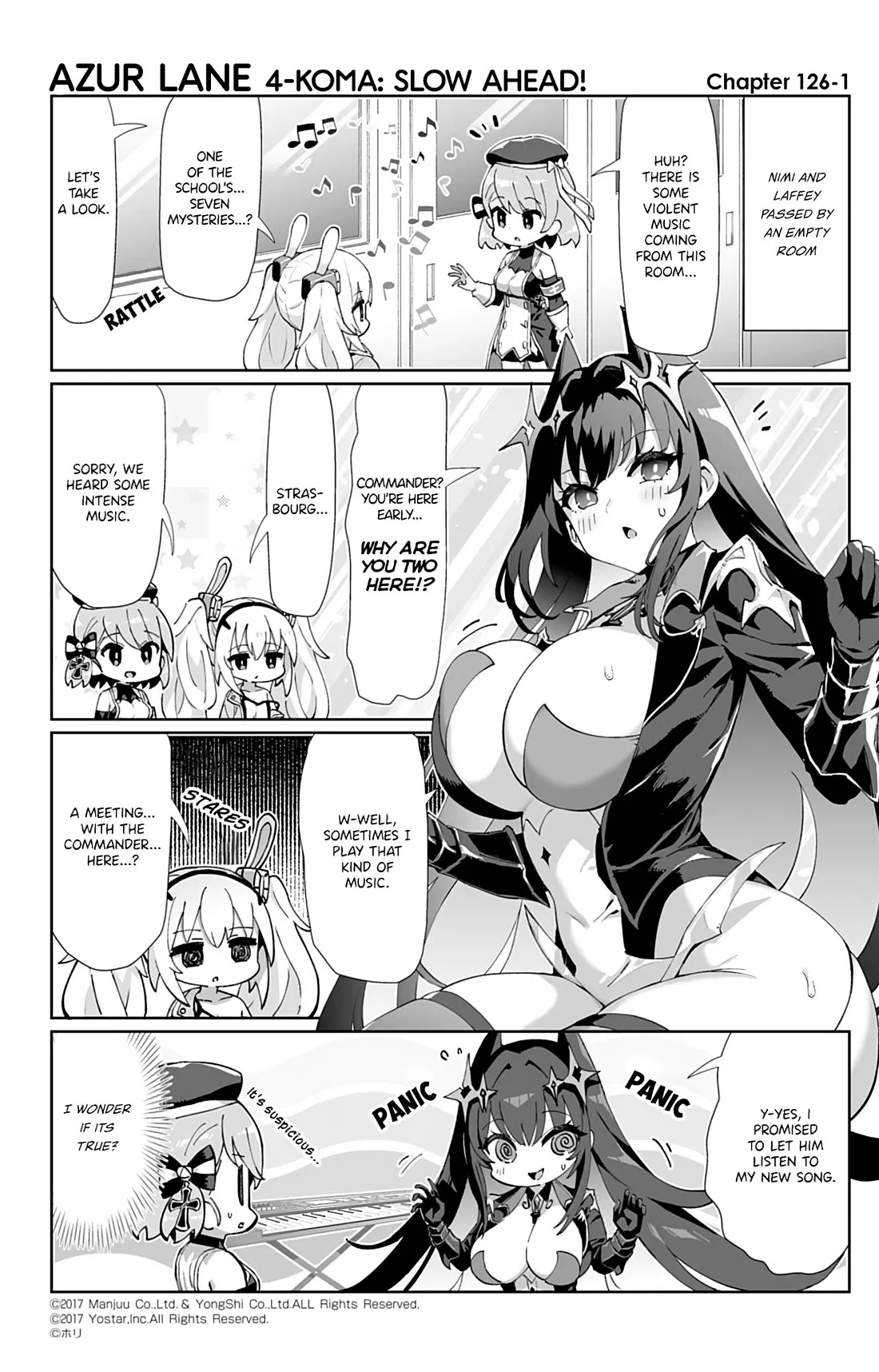 Read Azur Lane 4-koma: Slow Ahead Chapter 126 - Strasbourg Online