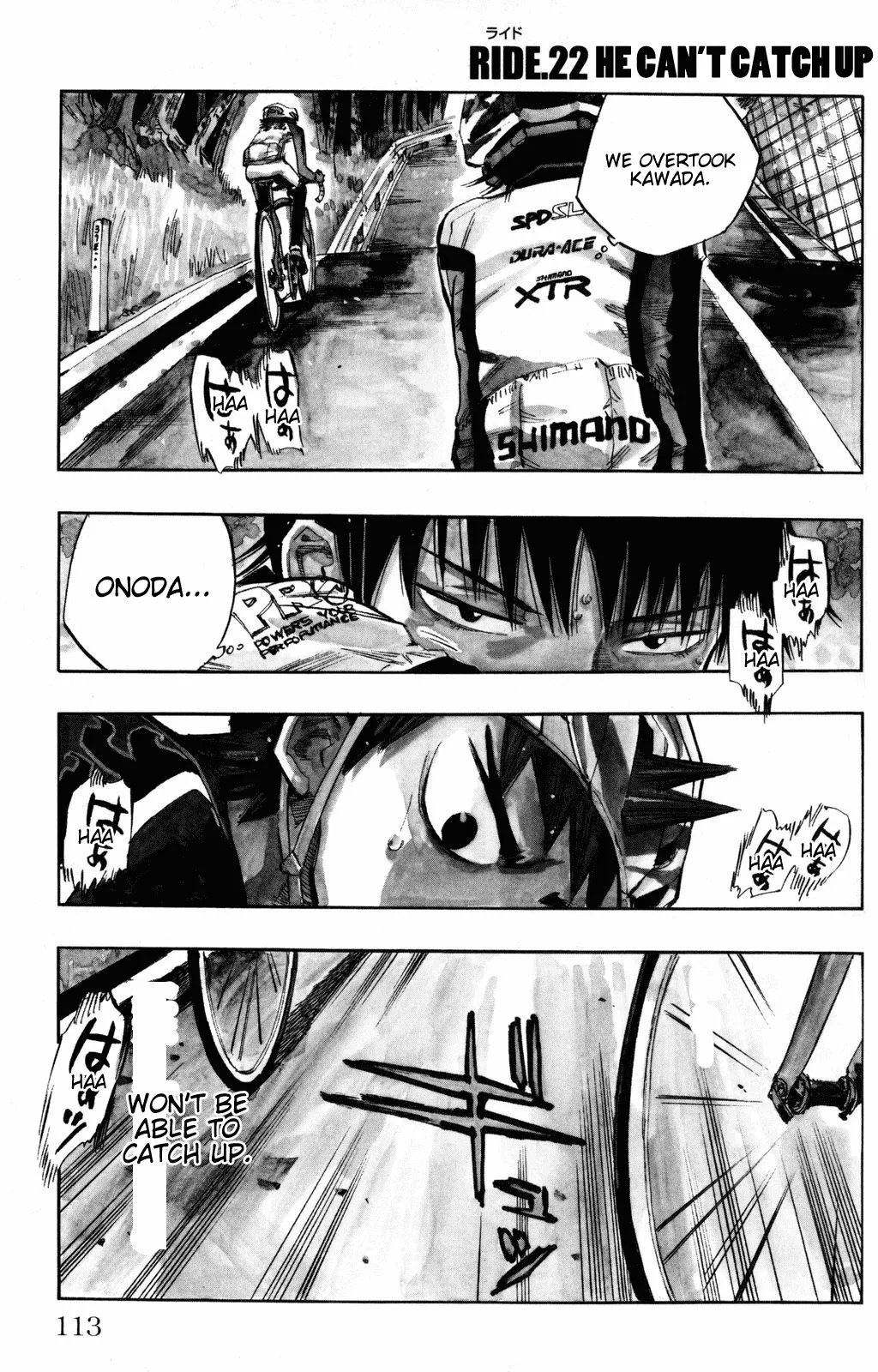 Read Yowamushi Pedal Chapter 22 - He Can't Catch Up Online