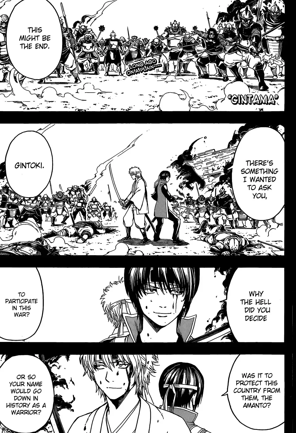 Read Gintama Chapter 516 - Two Good-For-Nothings Online