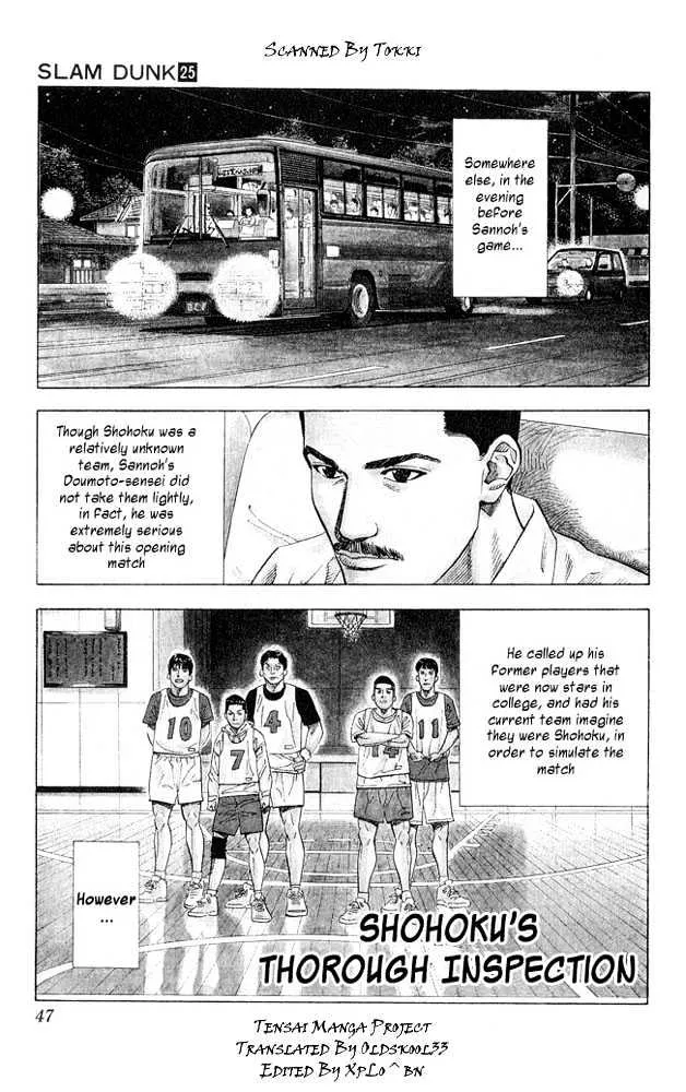 Read Slam Dunk Chapter 218 - Shohoku's Thorough Inspection Online