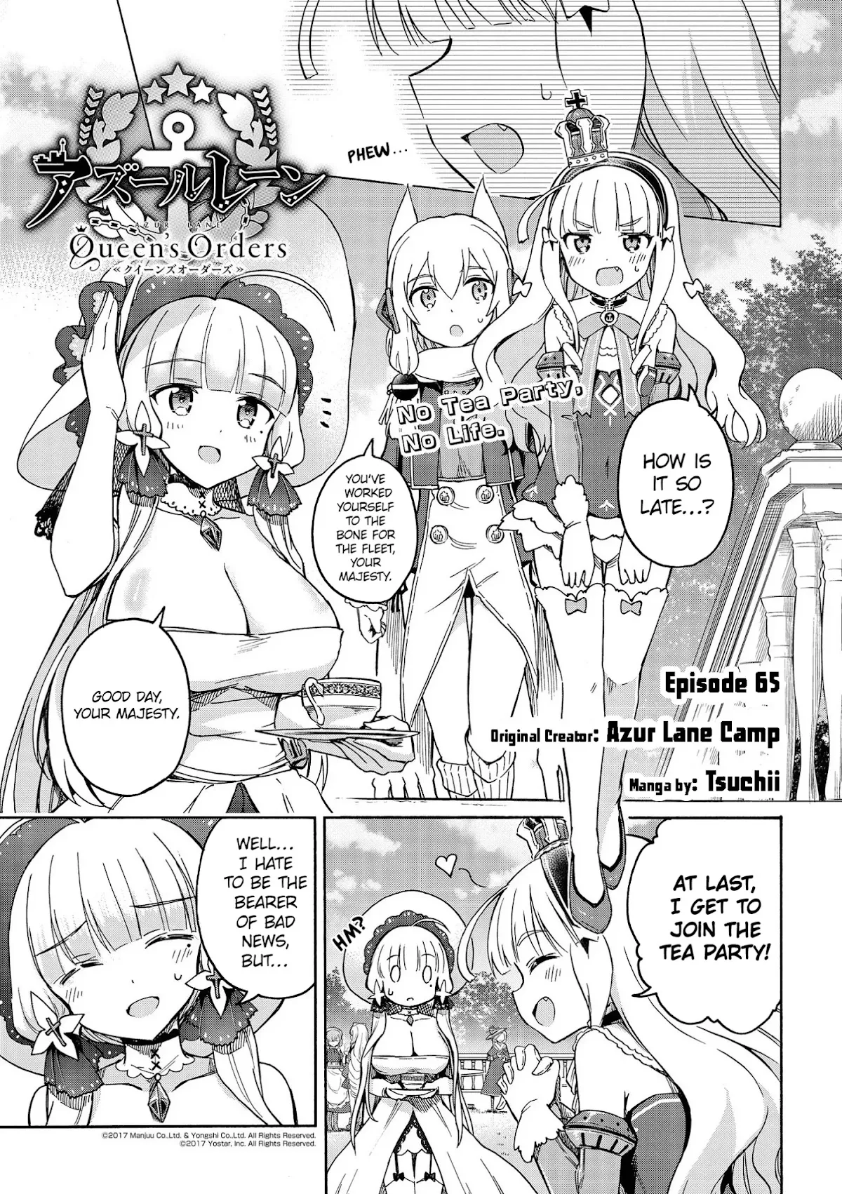 Read Azur Lane: Queen’s Orders Chapter 65 Online