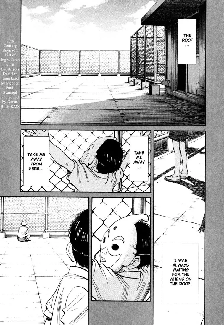 Read 20th Century Boys Chapter 116 - Sadakiyo's Decision Online