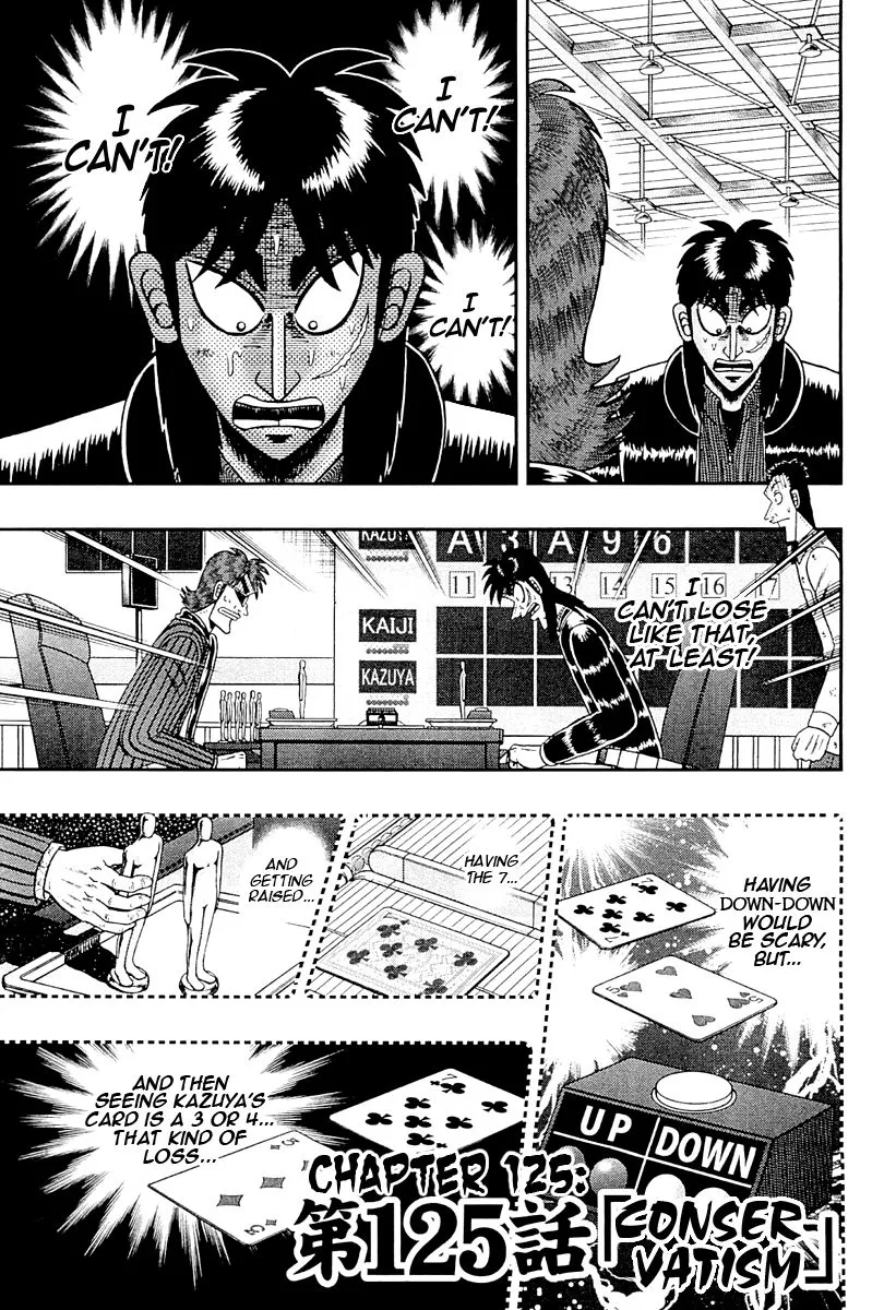 Read Gambling Outcast Kaiji: The One Poker Arc – Kaiji Part 5 Chapter 125 - Conser-Vatism Online