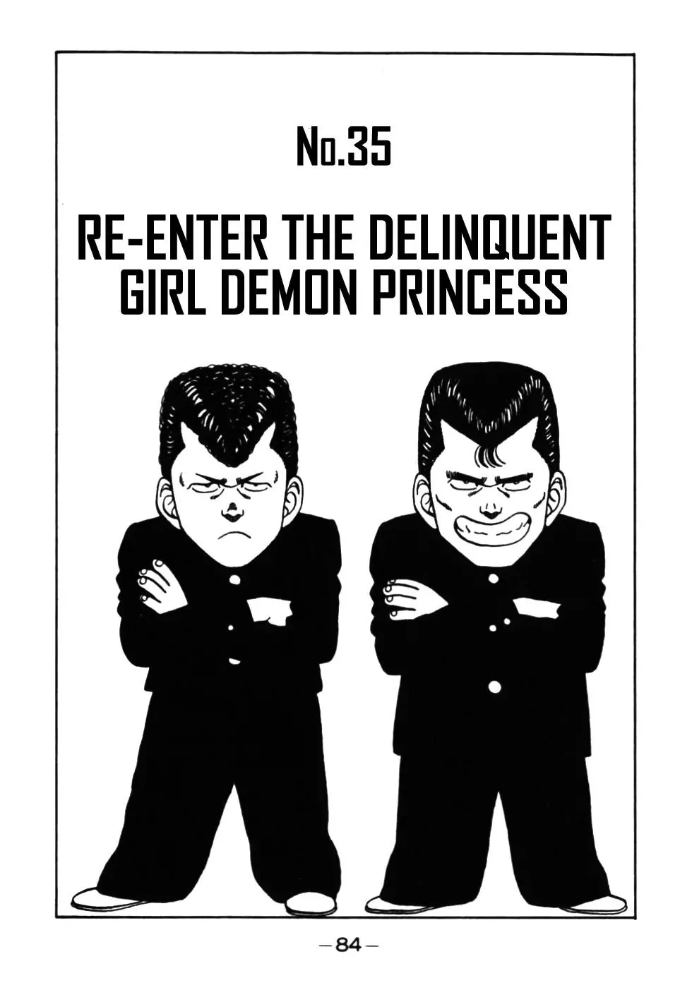 Read Be-Bop-Highschool Chapter 35 - Re-Enter the Delinquent Girl Demon Princess Online