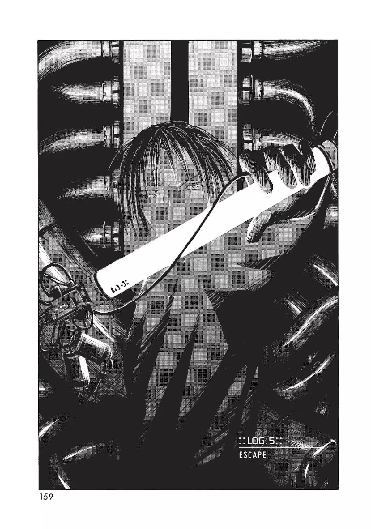 Read Blame! Chapter 5 - Vol.1 LOG.5: Escape Online