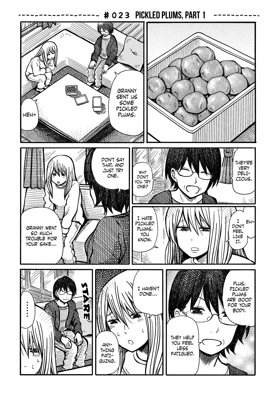 Read Hatarakanai Futari (The Jobless Siblings) Chapter 23 - Pickled Plums, Part 1 Online