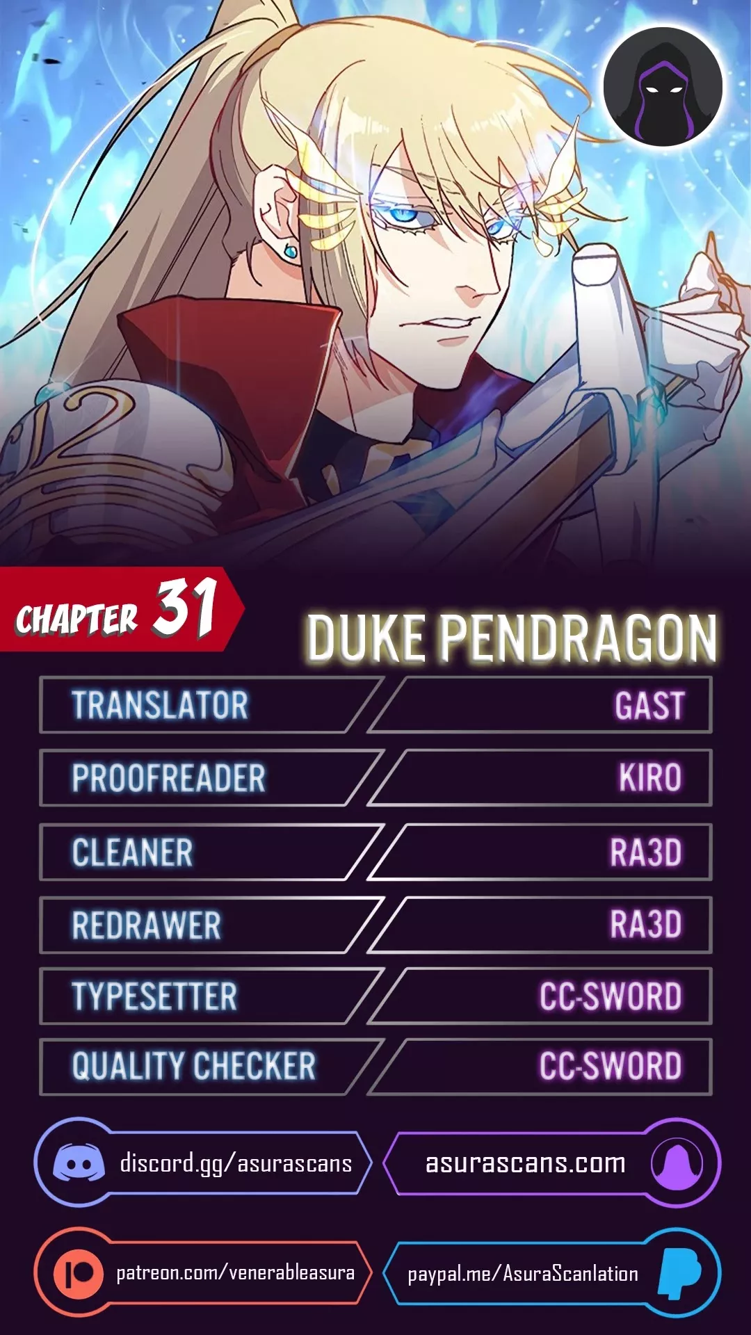 Read Duke Pendragon Chapter 31 Online