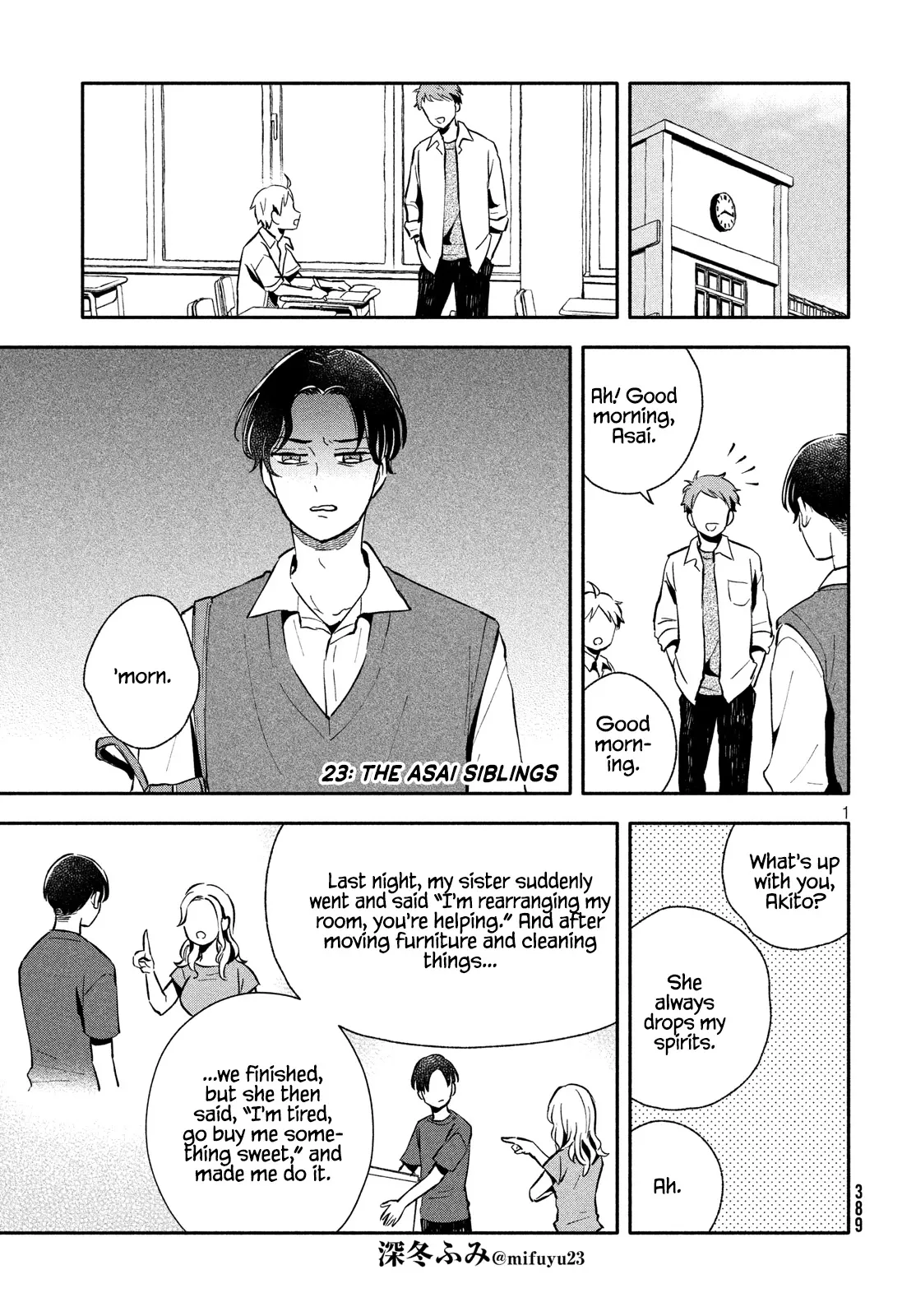 Read Get Married When You Grow Up! Chapter 23 - The Asai Siblings Online