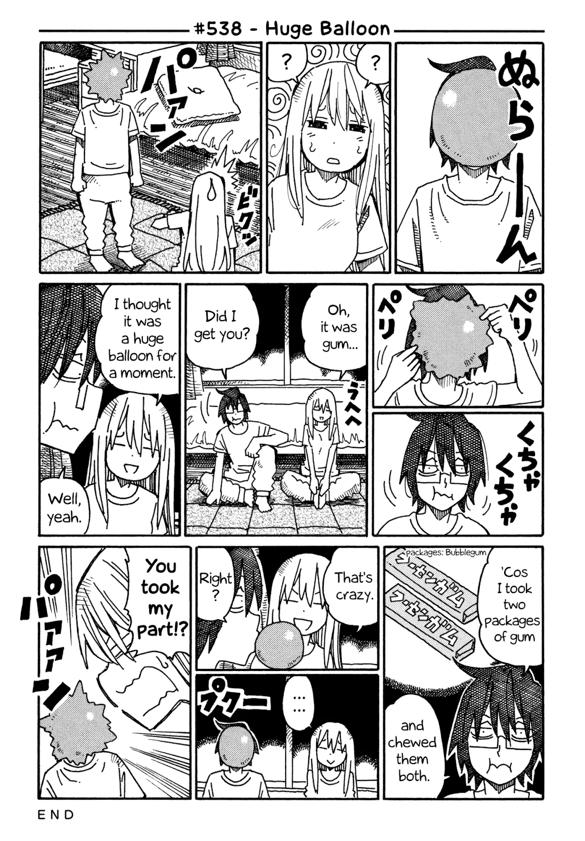 Read Hatarakanai Futari (The Jobless Siblings) Chapter 538 - Huge Balloon Online