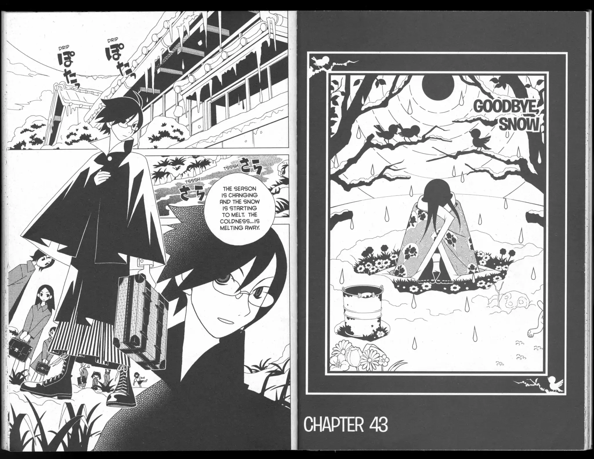 Read Sayonara Zetsubou Sensei Chapter 43 - Goodbye,Snow Online