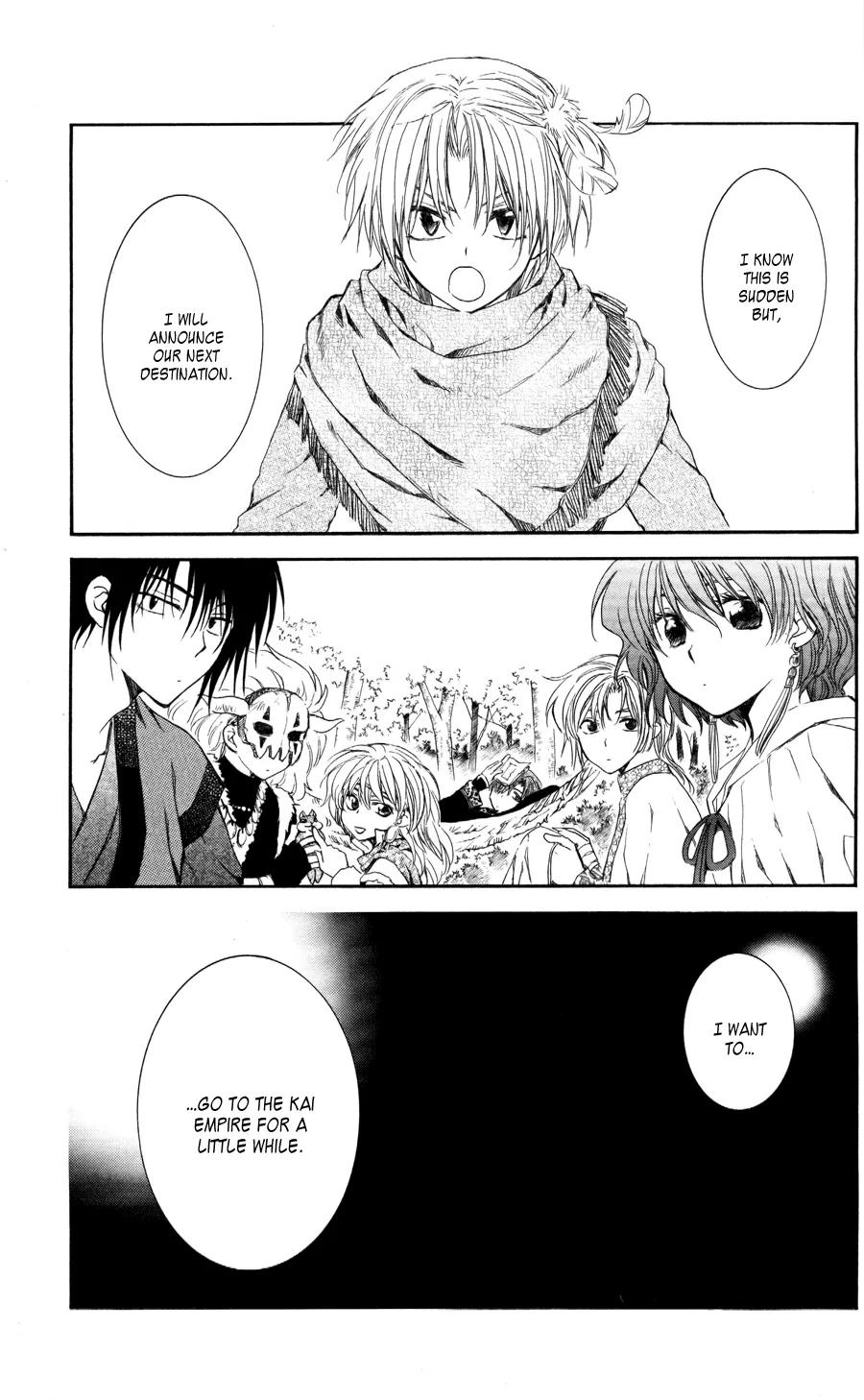 Read Akatsuki no Yona Chapter 63 - Shaken Journey Online