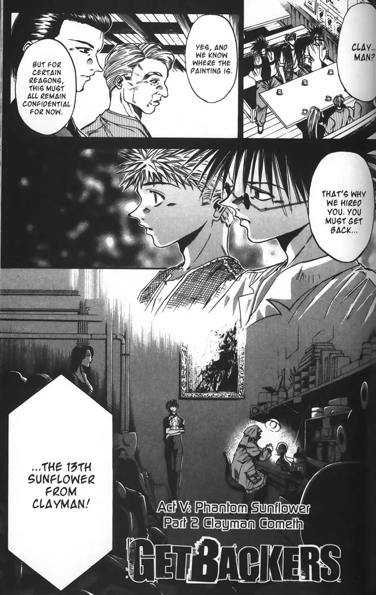 Read Get Backers Chapter 31 - Act V: Phanthom Sunflower (2): Clayman Cometh Online