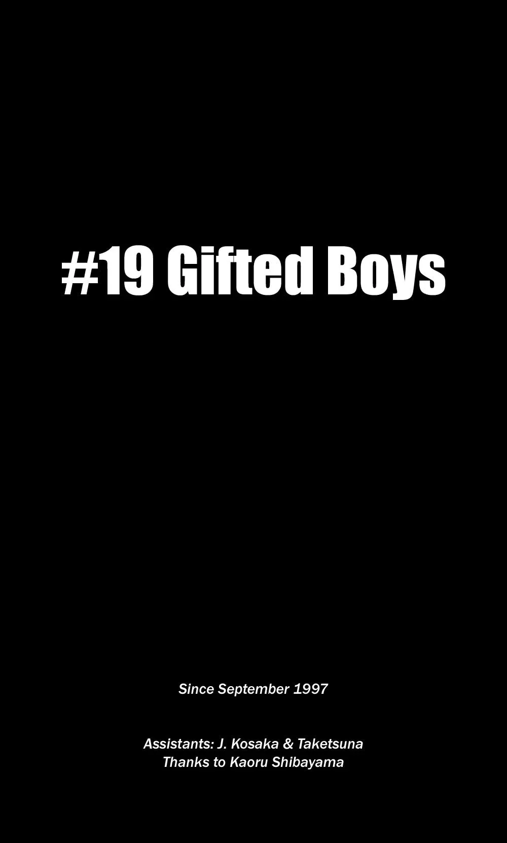 Read I’ll Chapter 19 - Gifted Boys Online