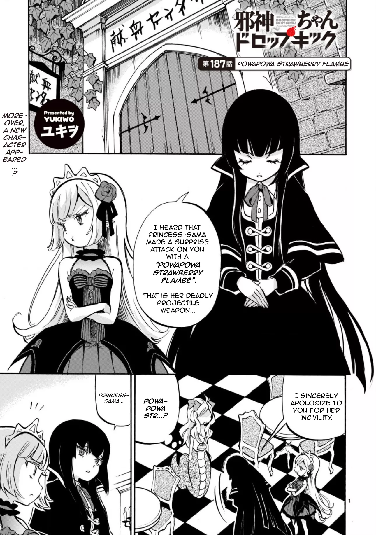 Read Jashin-chan Dropkick Chapter 192 - Powapowa Strawberry Flambé Online