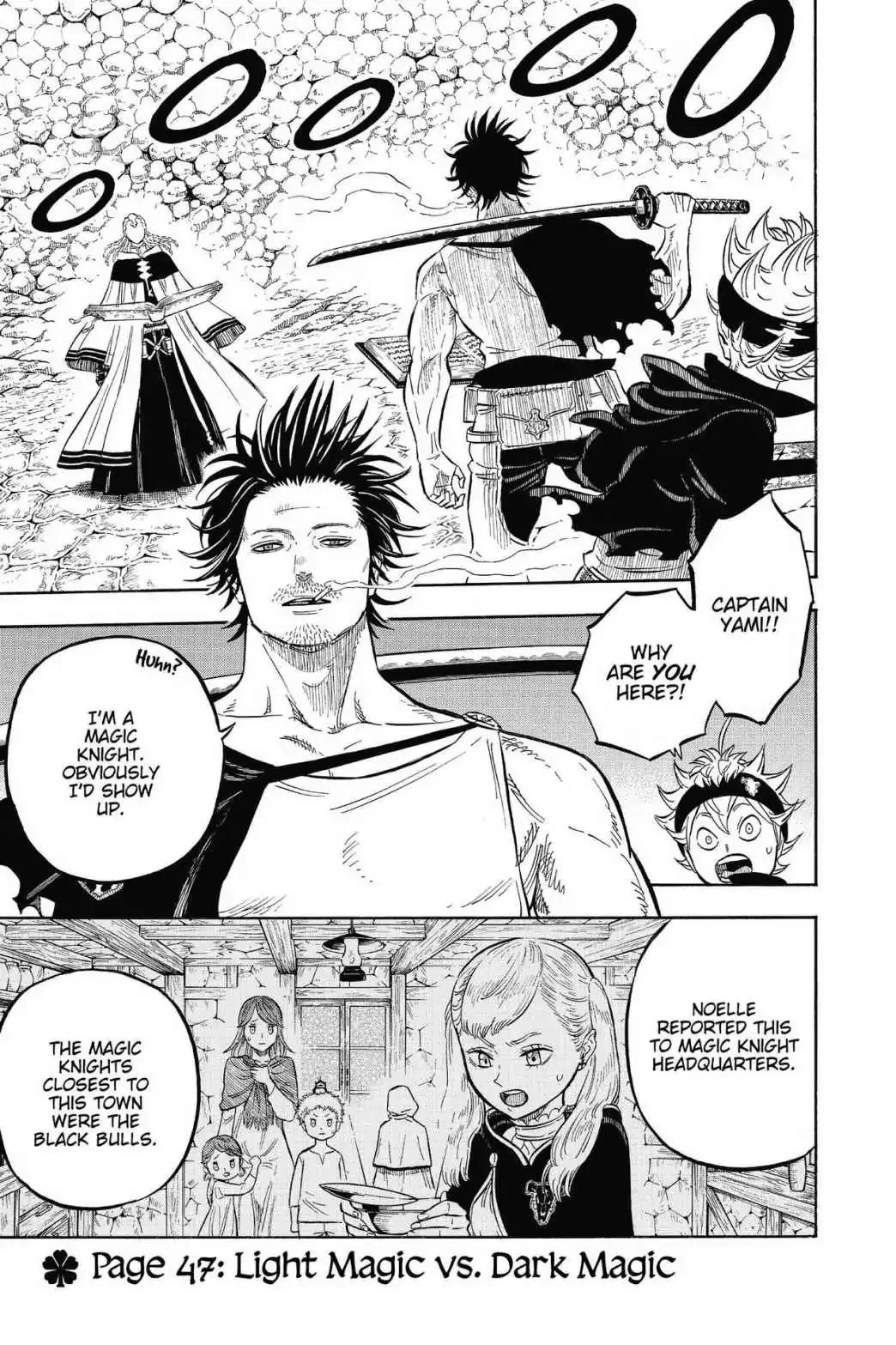 Read Black Clover Chapter 47 - Vol.6 Page 47: Light Magic vs. Dark Magic Online