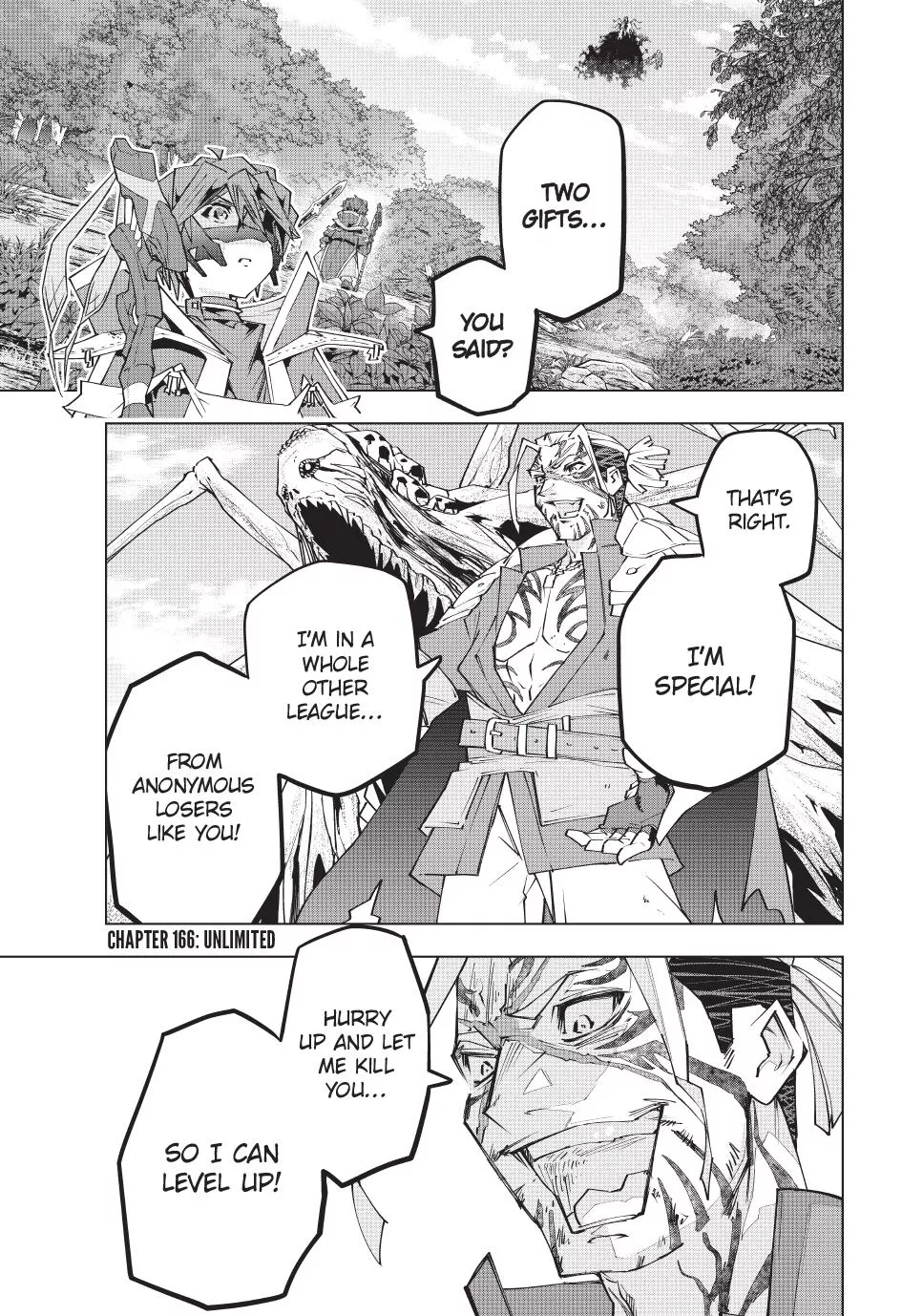 Read My Gift LVL 9999 Unlimited Gacha Chapter 166 Online