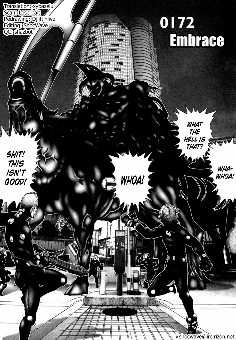 Read Gantz Chapter 172 - Embrace Online