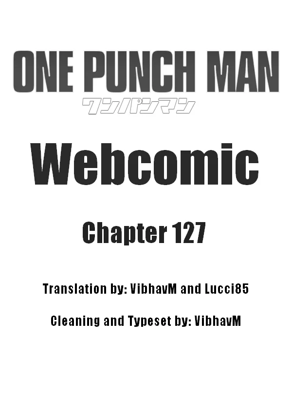 Read Onepunch-Man (ONE) Chapter 127 Online