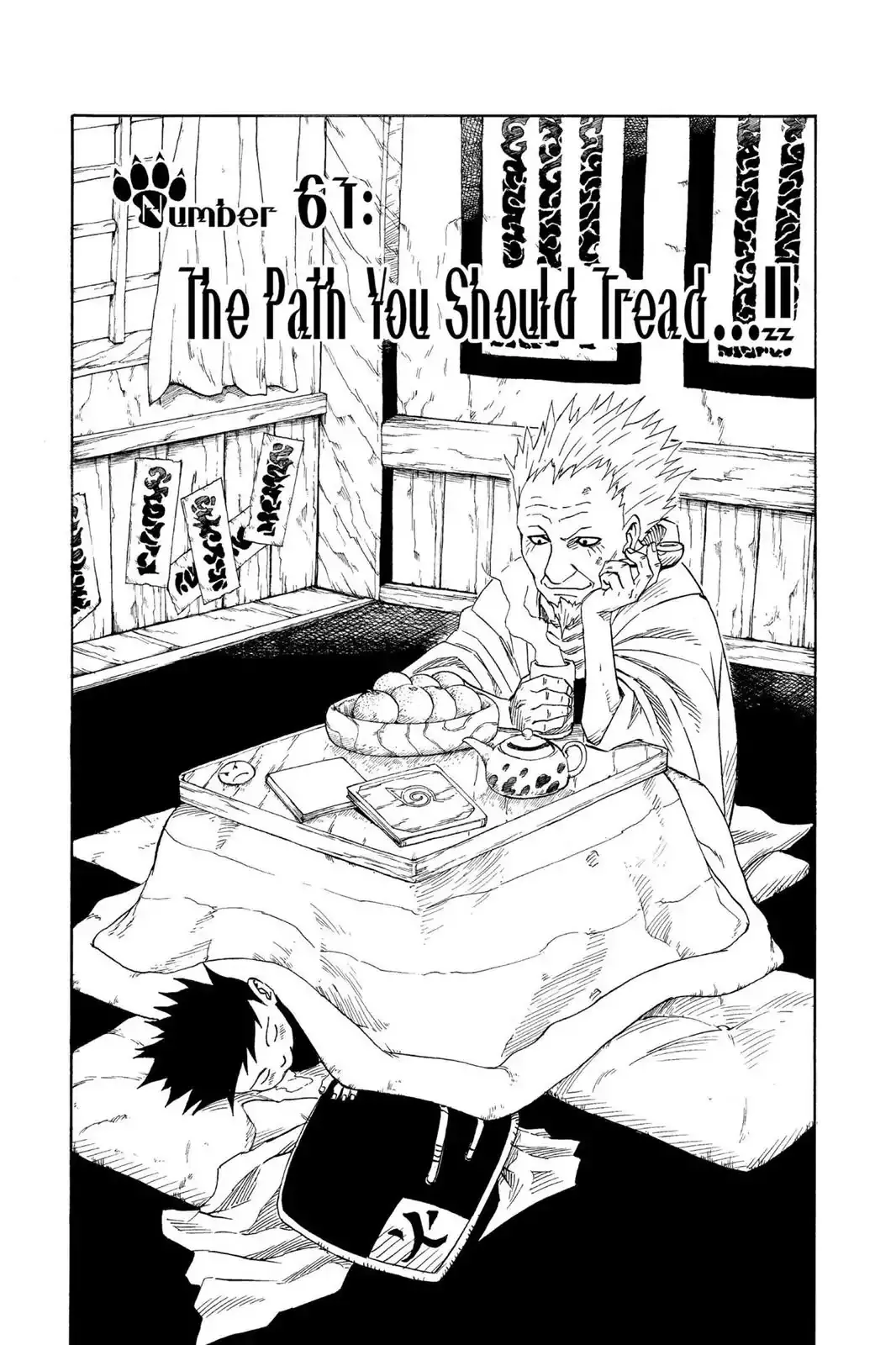 Read Naruto Chapter 61 - The Path You Should Tread...!! Online