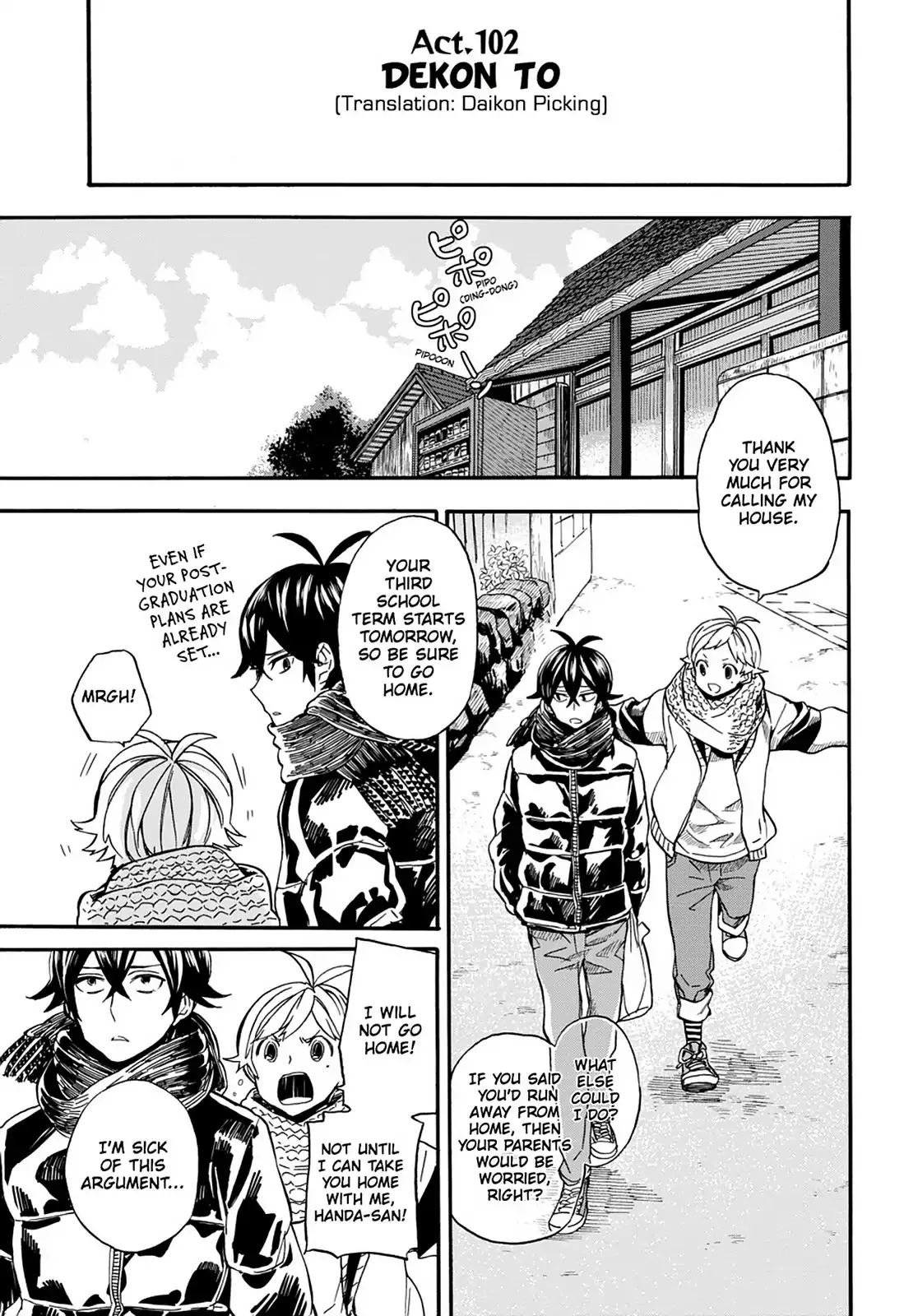 Read Barakamon Chapter 102 - Daikon Picking Online