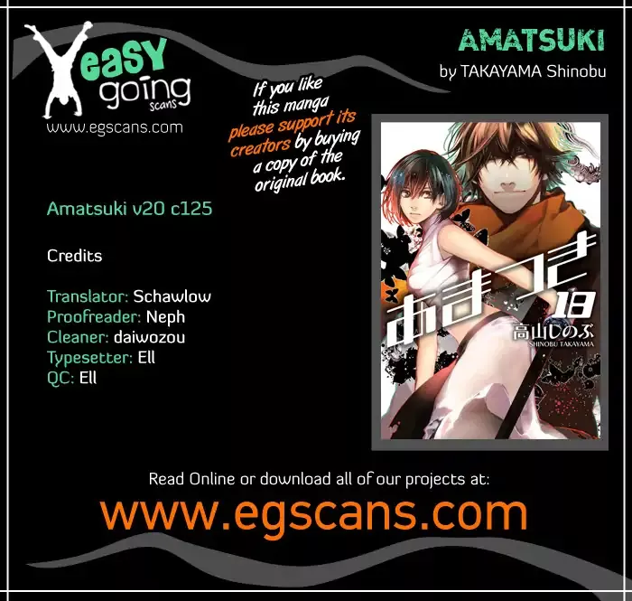 Read Amatsuki Chapter 125 - A Cuckoo, Singning To The Moon (Part 28) Online
