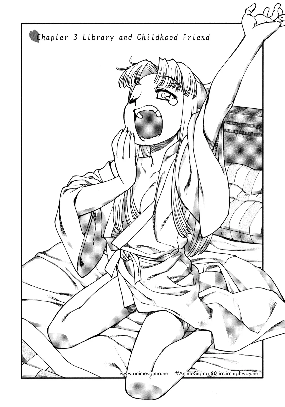 Read Tsugumomo Chapter 3 - Library and Childhood Friend Online