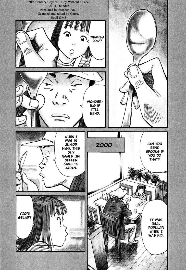 Read 20th Century Boys Chapter 109 - Thunder Online